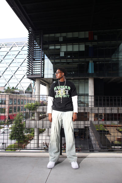 "HUMAN ANATOMY" DOUBLE SLEEVE TEE